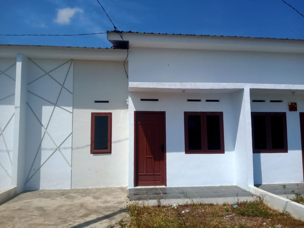 foto tampak rumah tipe 36 perumahan NAILA RESIDENCE