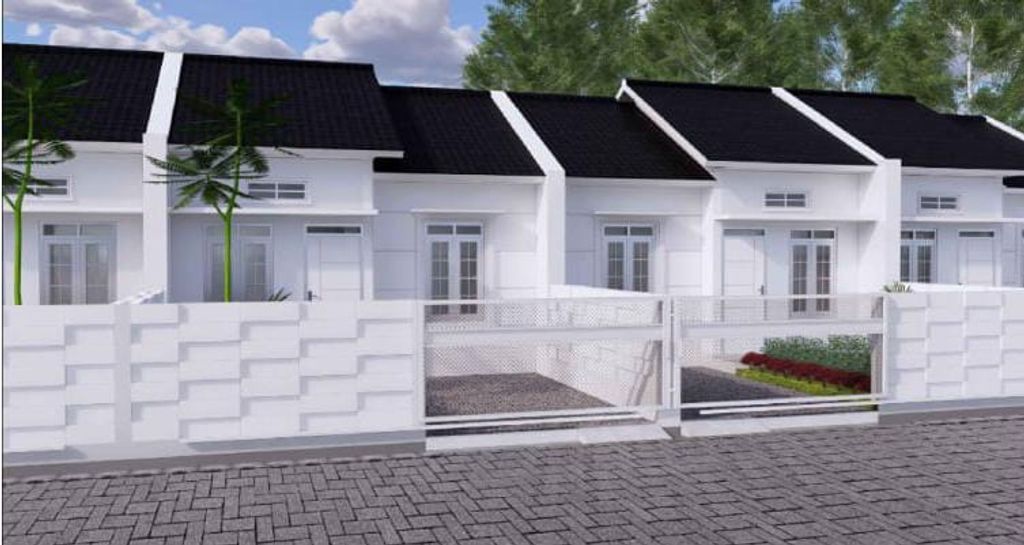foto tampak rumah tipe 30/60 perumahan RUMAH NINGRAT BEKASI JAYASAMPURNA