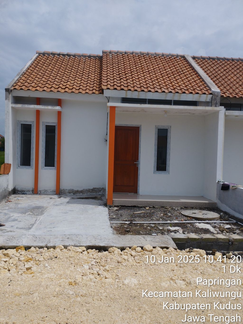 foto tampak rumah tipe subsidi perumahan DEMANGAN RESIDENCE 2