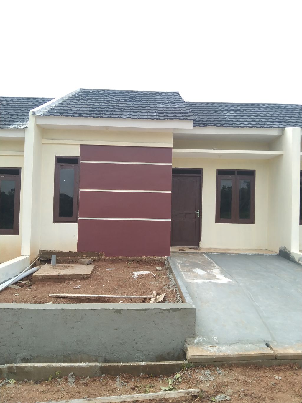 foto contoh rumah perumahan Alam Gubug Residence