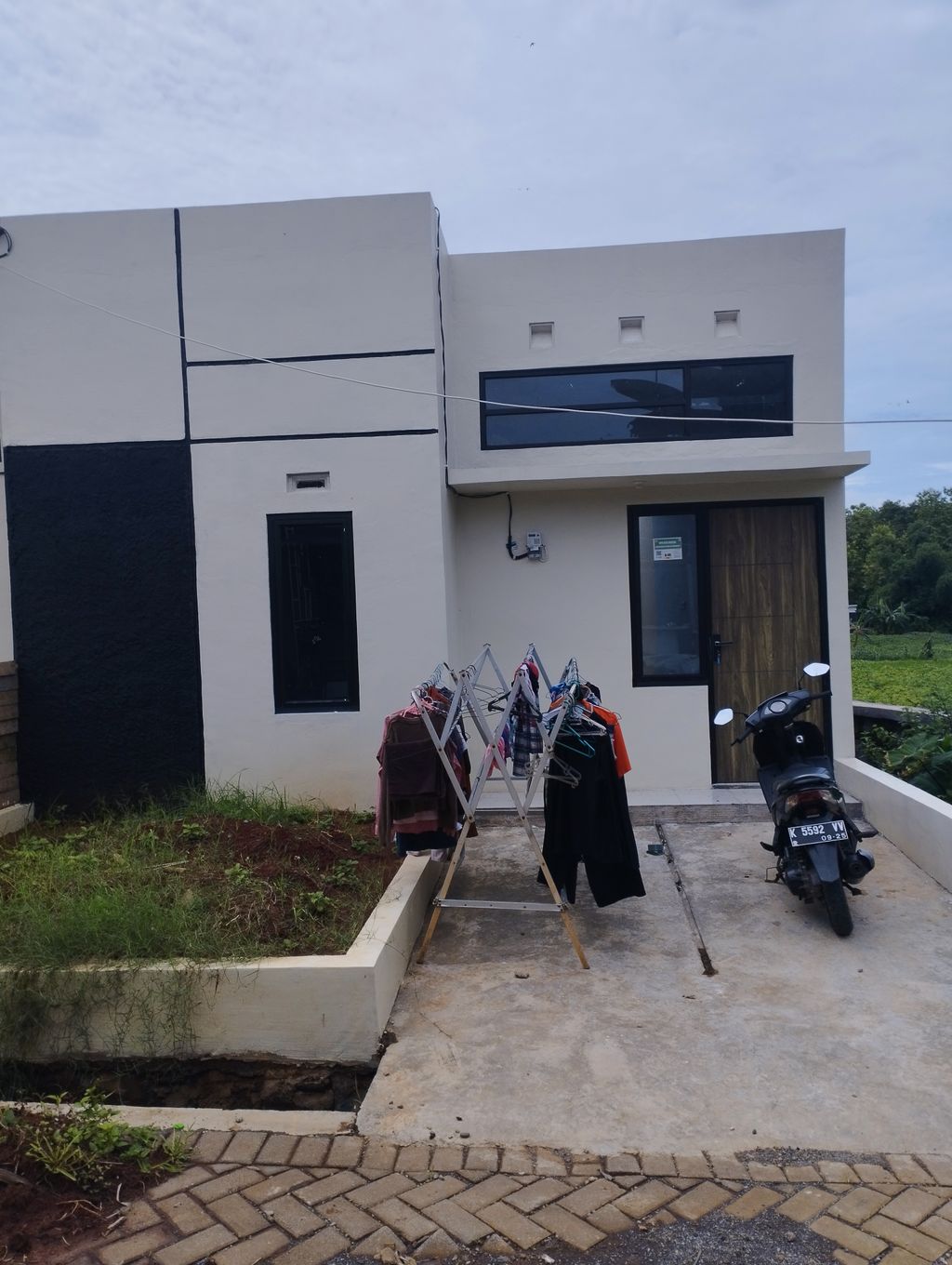 foto tampak rumah tipe 30/62 perumahan Perumahan Marison Regency Jepara