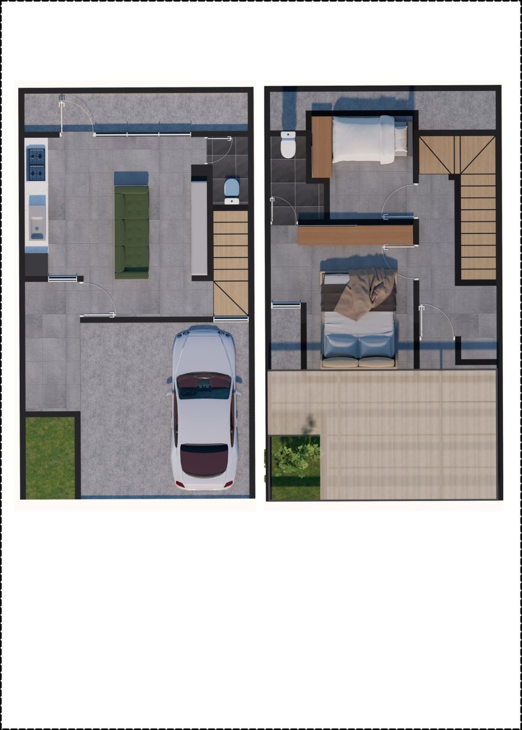 foto denah rumah tipe DELUXE (78) perumahan SAMANATA LIVINS 001