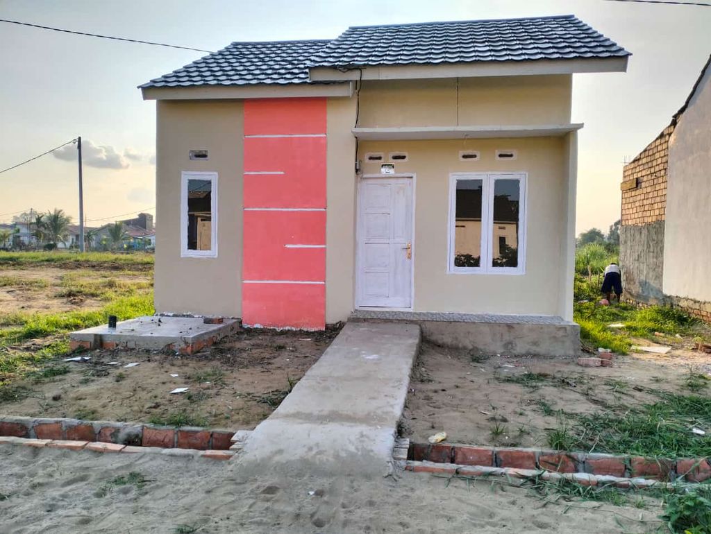 foto tampak rumah tipe SUBSIDI 2025 perumahan GRIYA BUMI LESTARI 3