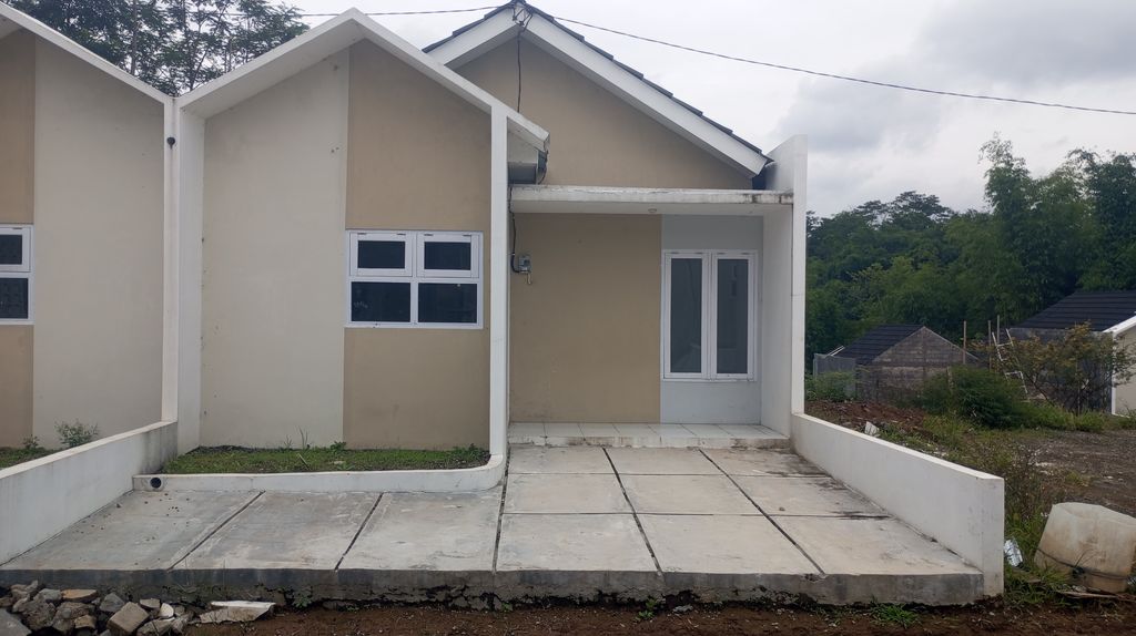 foto tampak rumah tipe 36 perumahan KETINGGRING MANSION