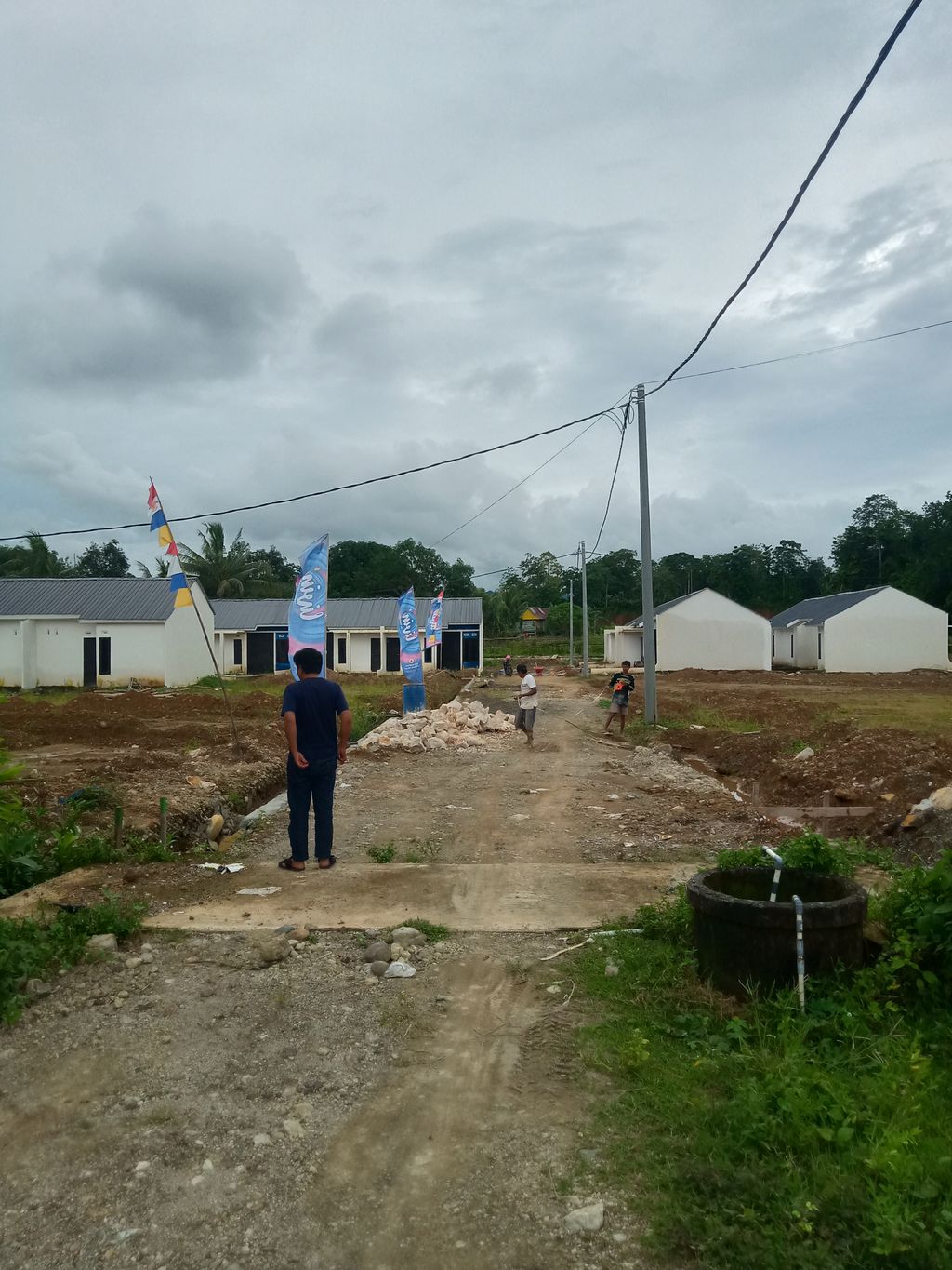 foto gerbang perumahan AURORA LAND PANCANA