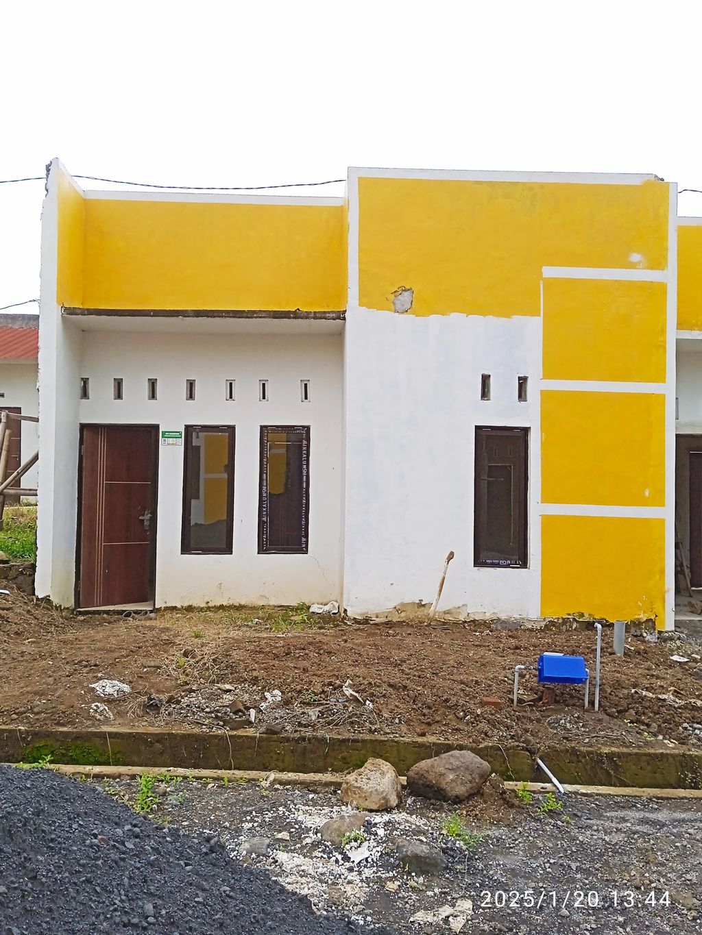 foto tampak rumah tipe 25/60 -A perumahan GRIYA MOYUDAN ASRI