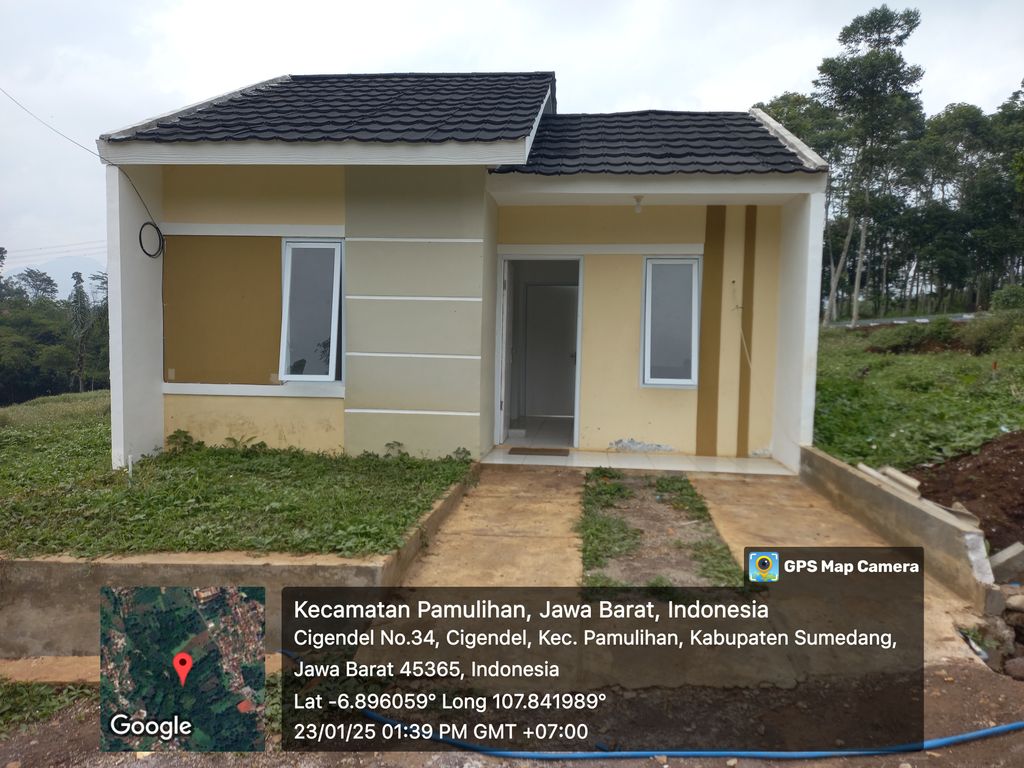 foto contoh rumah perumahan Citra Green Pamulihan