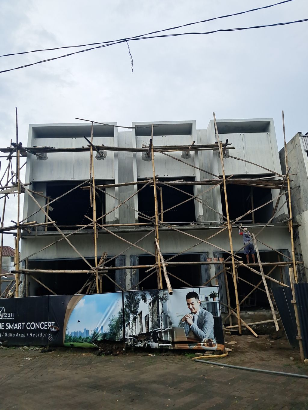 foto tampak rumah tipe RUKO BLOK B perumahan PERUMAHAN ARZETI