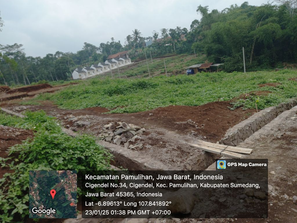 foto posisi tengah perumahan Citra Green Pamulihan