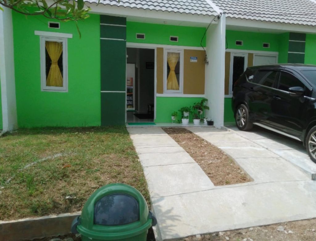 foto tampak rumah tipe NEW SUBSIDI perumahan Grand Arwiga Permai