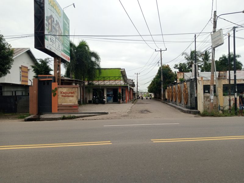 foto gerbang perumahan Kepuren Residence (Pelawad)