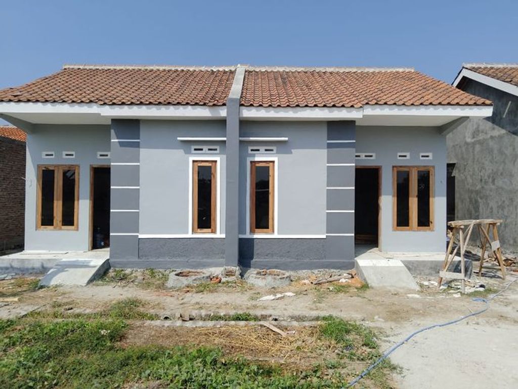 foto tampak rumah tipe 36/60 perumahan Perum Pantura Regency Kertomulyo