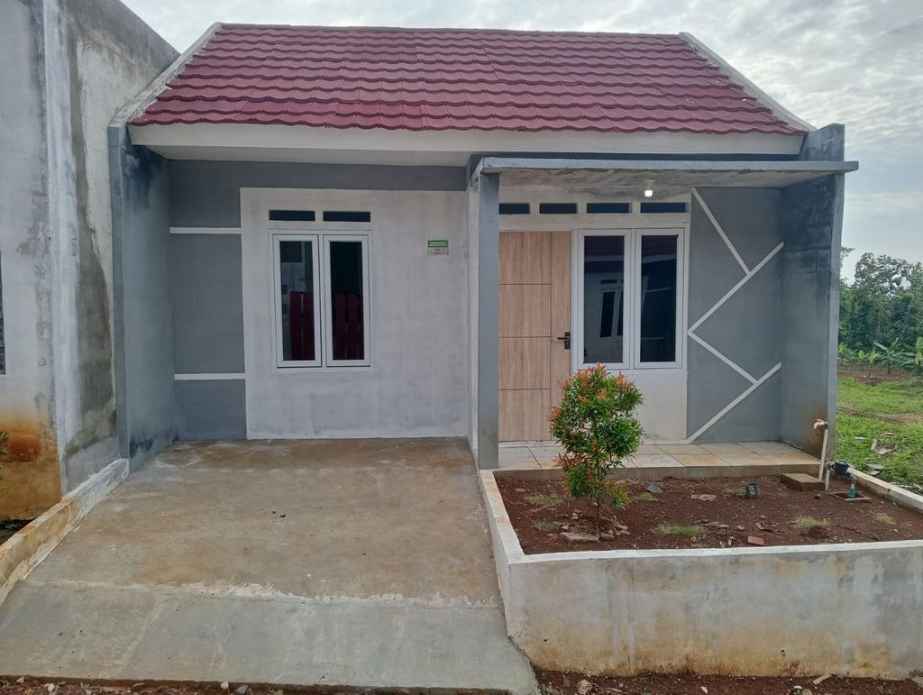 foto tampak rumah tipe 32/66 BLOK C 03 perumahan CIMALATI INDAH RESIDENCE