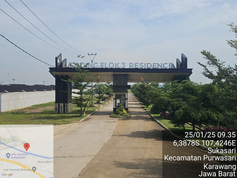 foto gerbang perumahan Gading Elok 3
