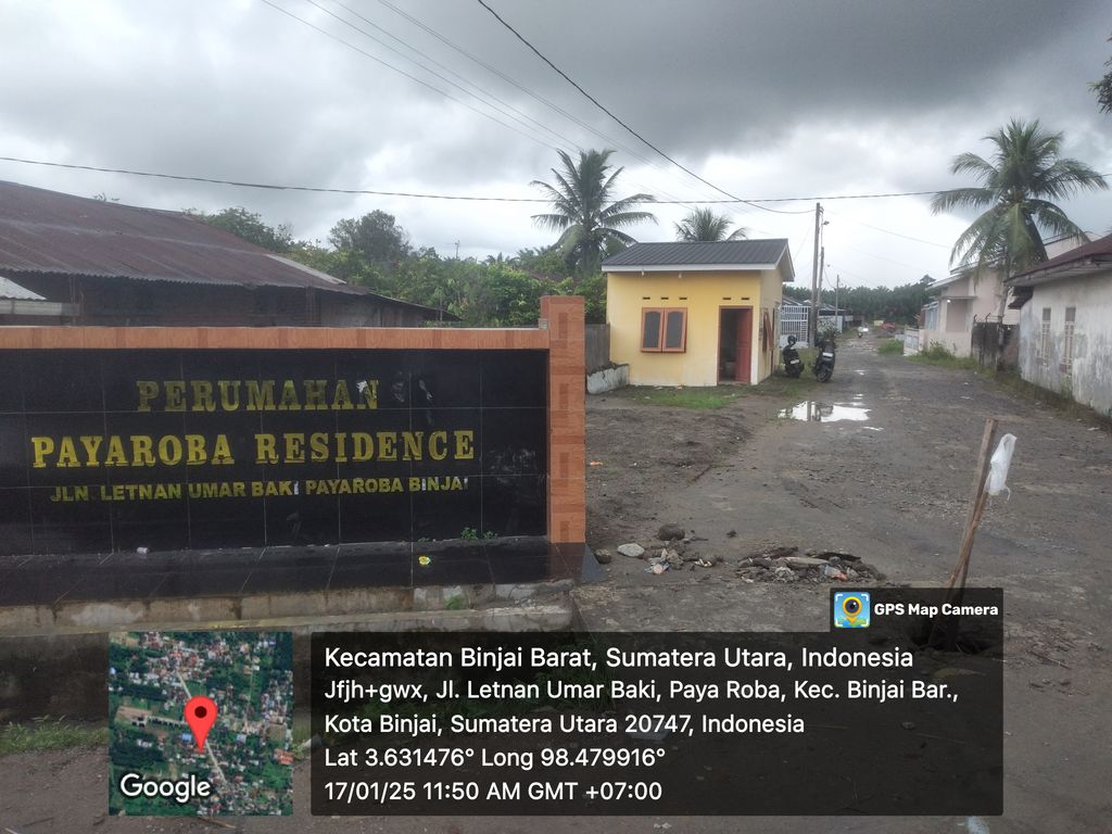 foto gerbang perumahan PAYAROBA RESIDANCE TAHAP 2