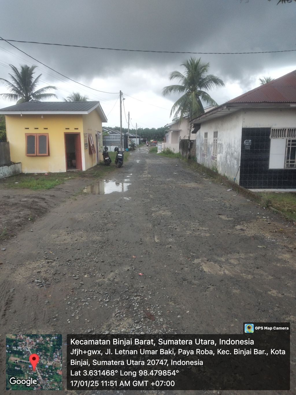 foto posisi tengah perumahan PAYAROBA RESIDANCE TAHAP 2