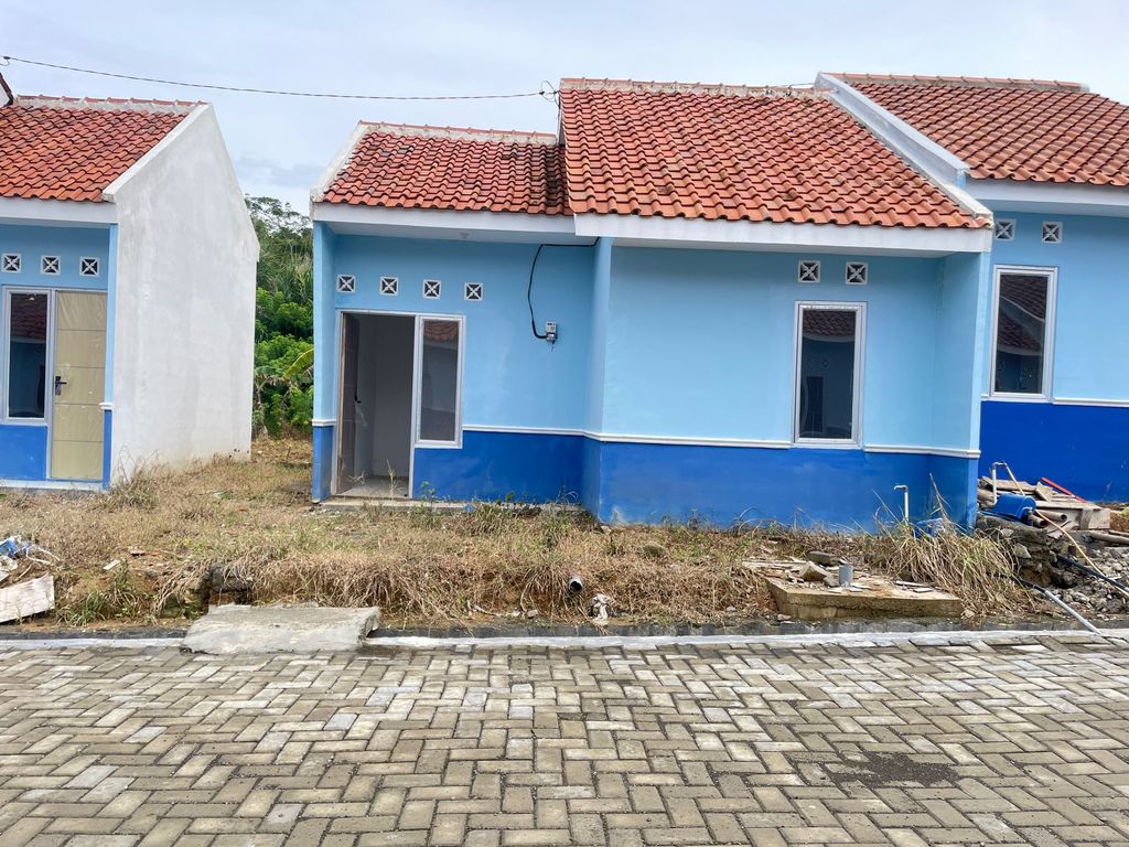 foto tampak rumah tipe 30/64 BLOK E NO 57 SUBSIDI perumahan GRAND MAHKOTA SULTAN 4