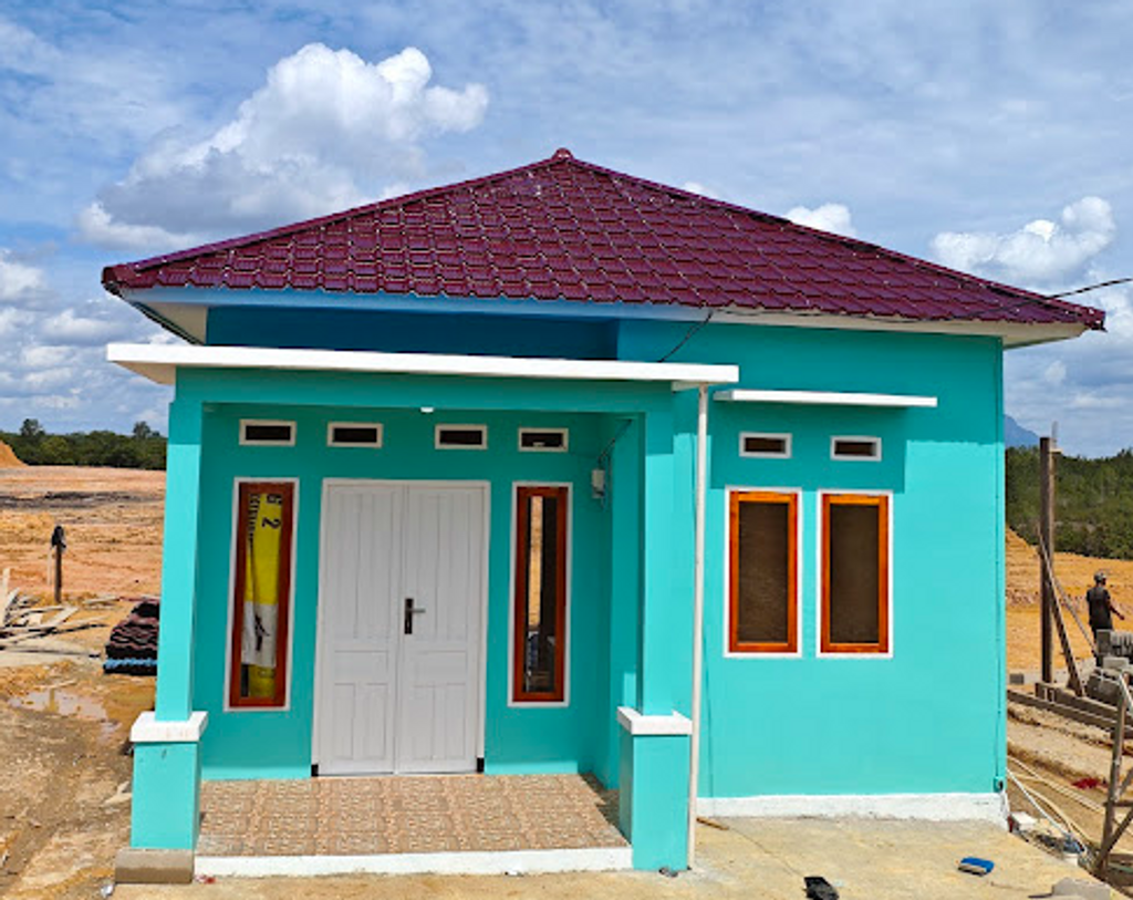 foto tampak rumah tipe 36 perumahan GRIYA PERDANA SINTANG 2