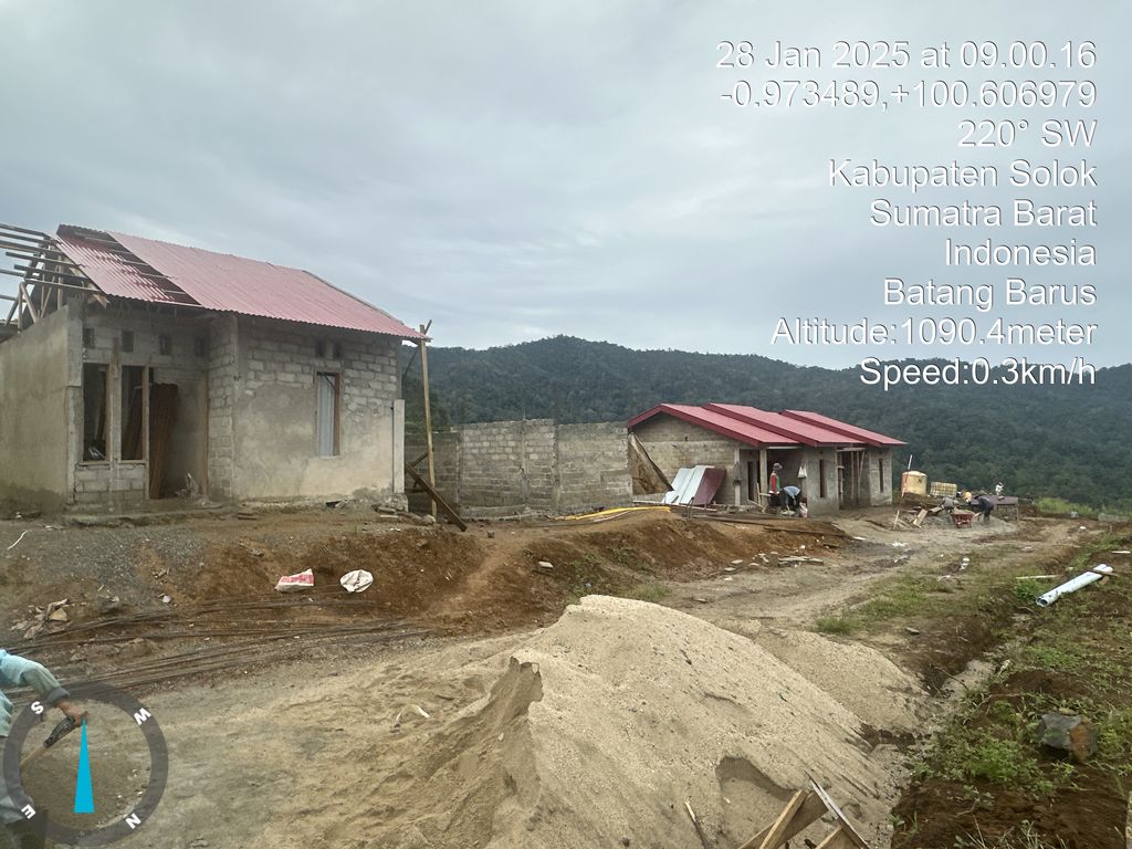 foto gerbang perumahan GENTA RESIDENCE
