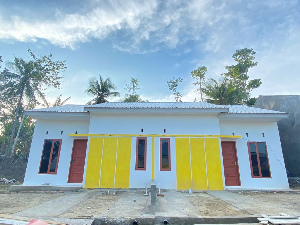 foto tampak rumah tipe subsidi 36/72 perumahan Griya Tanampali Lembang Indah Tahap II