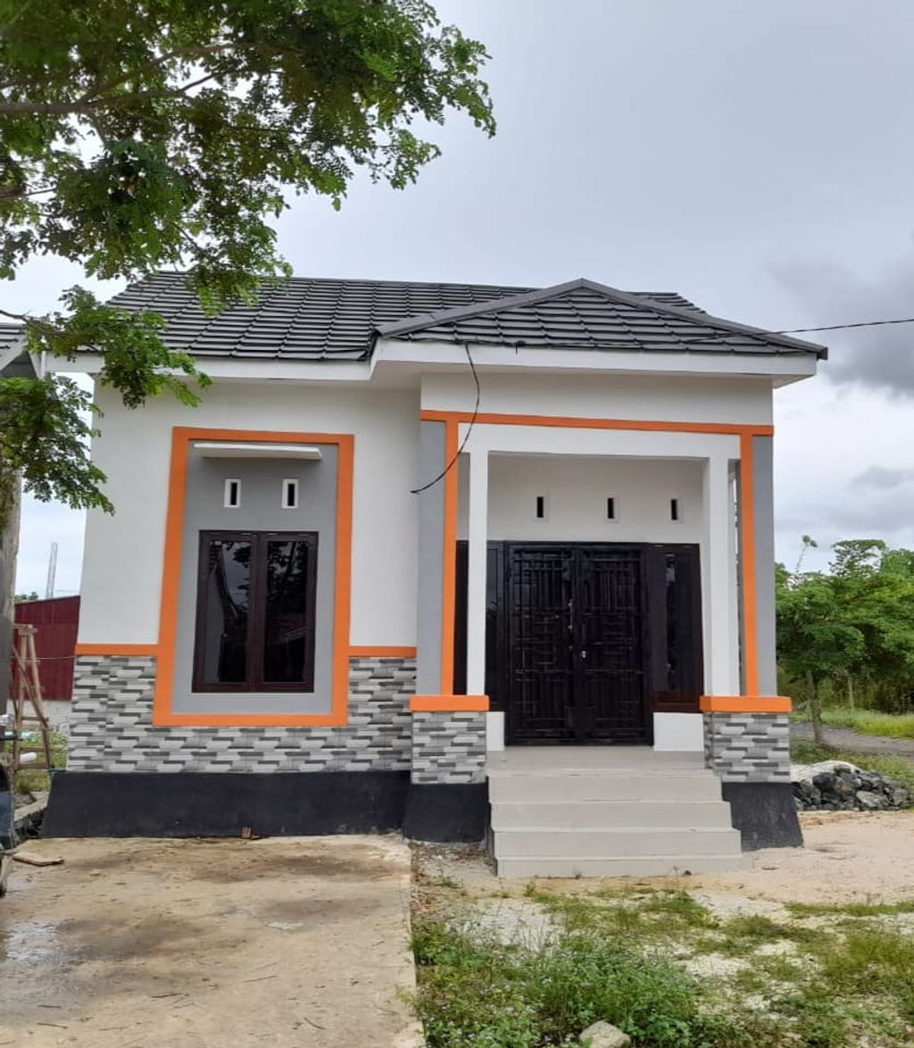 foto tampak rumah tipe KOMERSIL 3 perumahan KAMPOENG SHAFWAH ASRI LANDASAN ULIN TAHAP 3