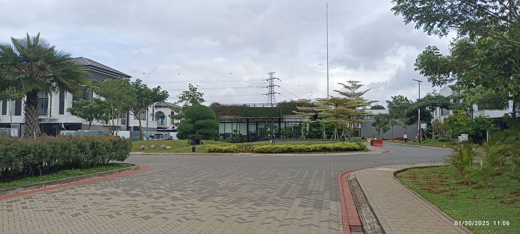 foto posisi tengah perumahan Cluster Welton