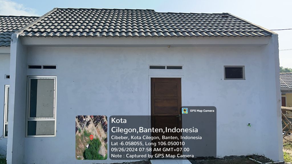foto denah rumah tipe 32/86. perumahan CURUG ASRI THP 3