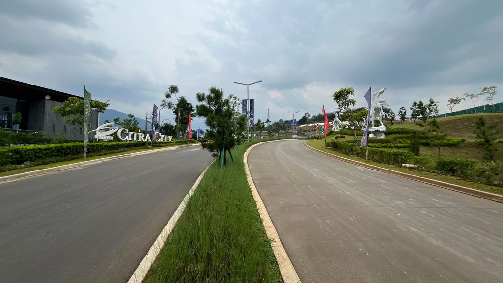 foto posisi tengah perumahan PERUMAH CITRA CITY SENTUL KAWASAN REGULER