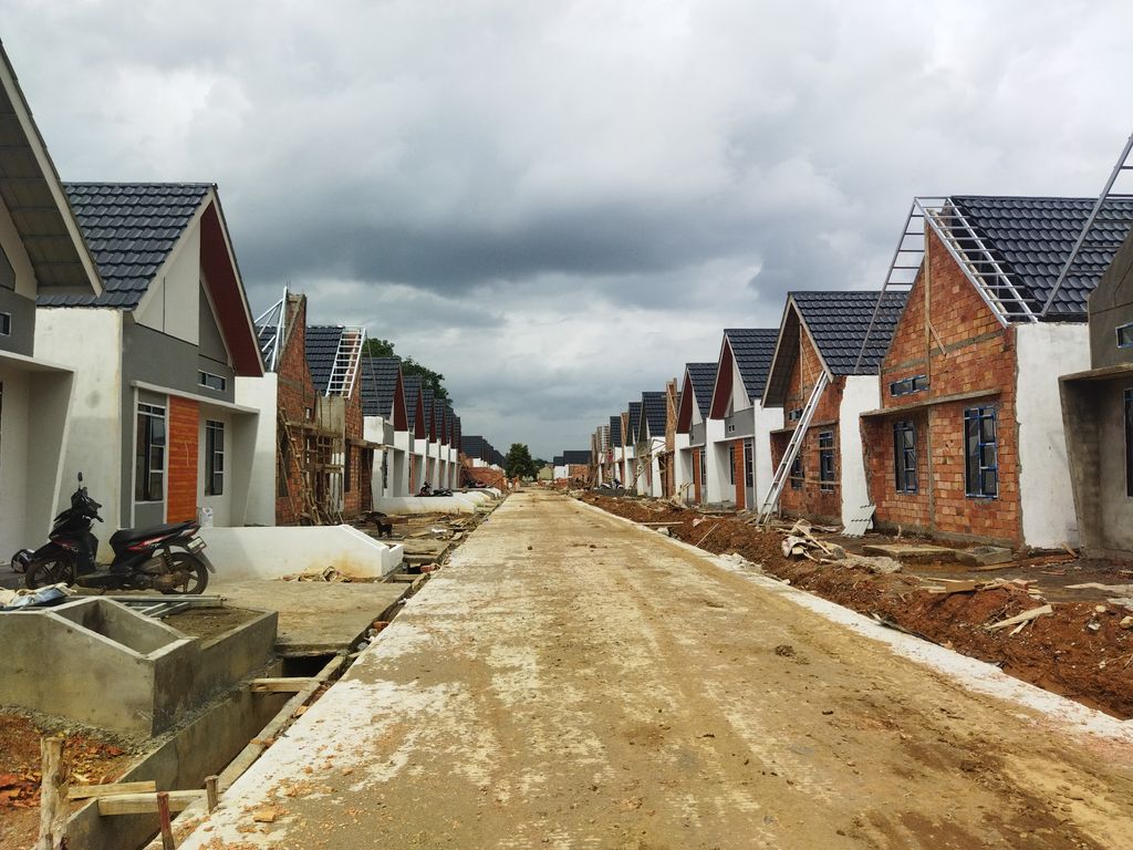 foto posisi tengah perumahan PERUMAHAN VILLA AESTHETIC