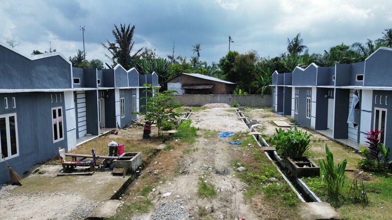 foto gerbang perumahan Griya Sei Tuan.