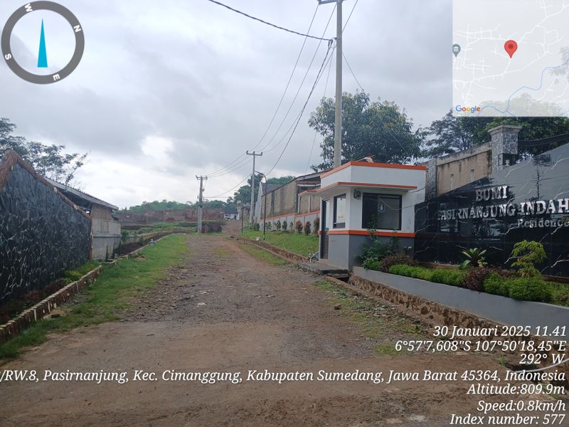 foto gerbang perumahan Bumi Pasir Nanjung Indah