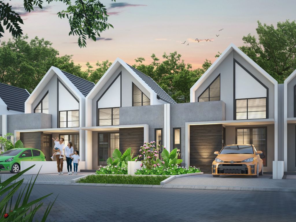 foto tampak rumah tipe MERPATI perumahan TAMAN ANGGUN SEJAHTERA 9