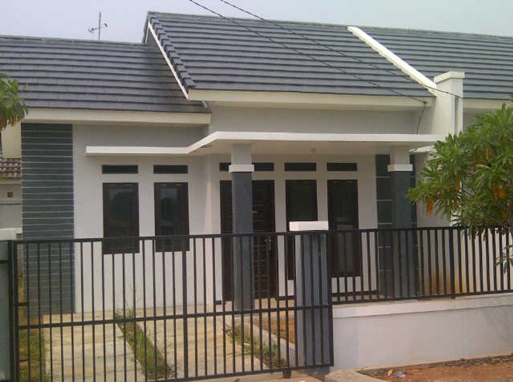 foto tampak rumah tipe Raflesia perumahan FIRDAUS RESIDENCE 2