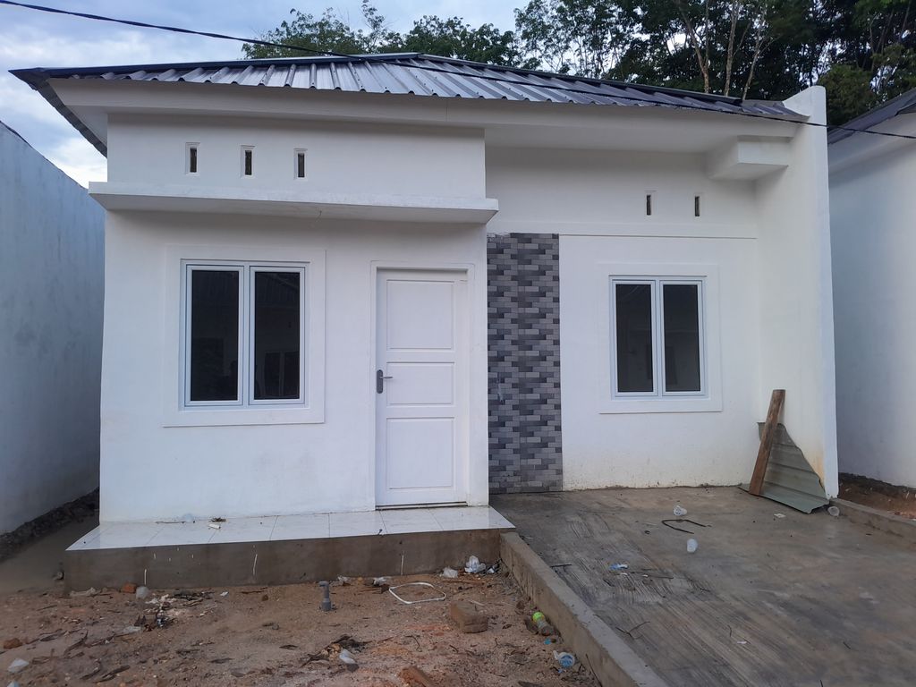 foto tampak rumah tipe 36 SUBSIDI perumahan HARVEST RESIDENCE 8