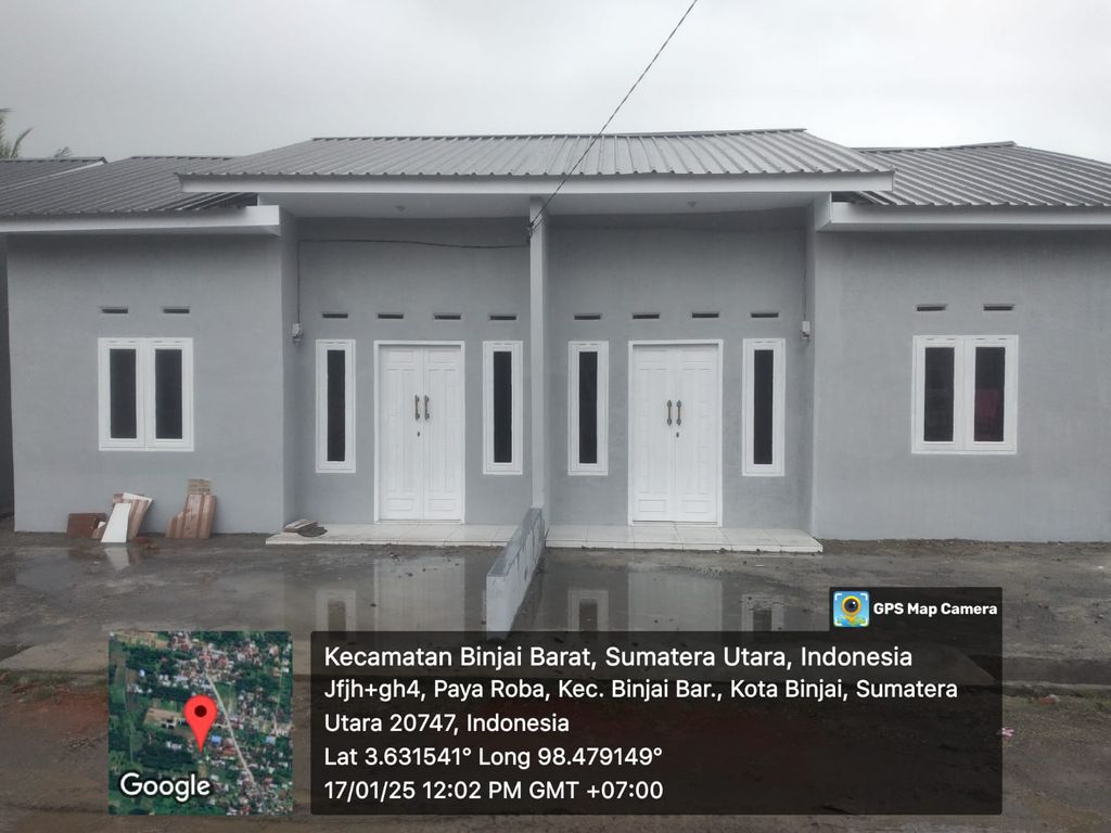 foto tampak rumah tipe 36 perumahan PAYAROBA RESIDANCE TAHAP 2