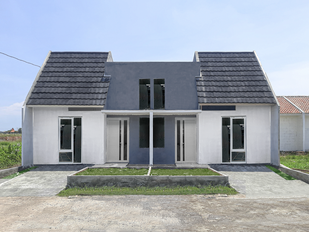 foto tampak rumah tipe Mezzanine perumahan CITRA HARMONI 6 KARANGSARI