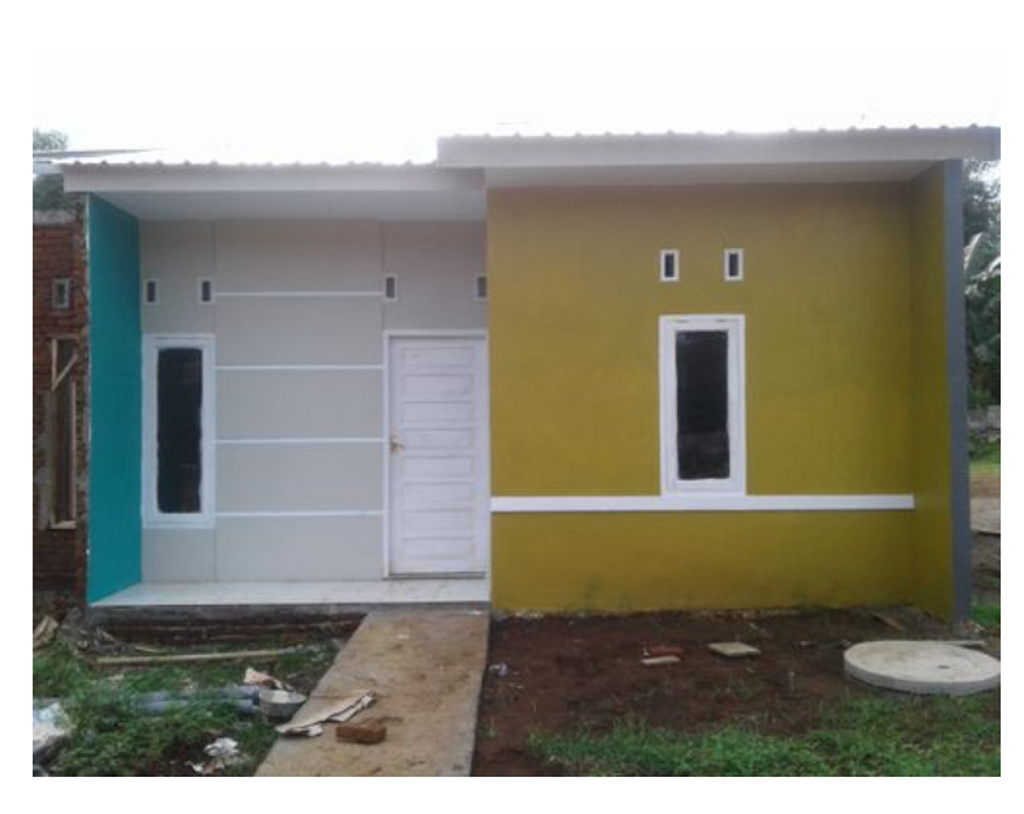 foto tampak rumah tipe 36 perumahan Bumi Cipta Lestari 3 Kariango