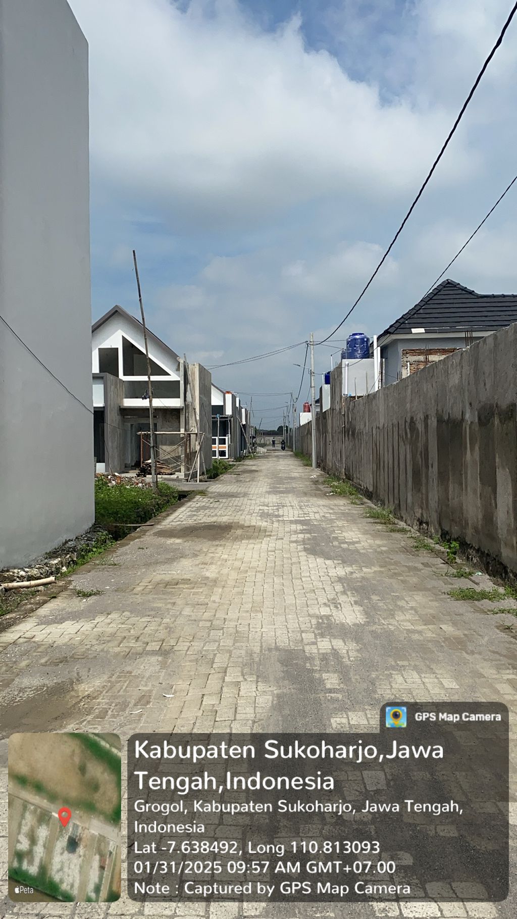 foto posisi tengah perumahan Ameera Residence 5