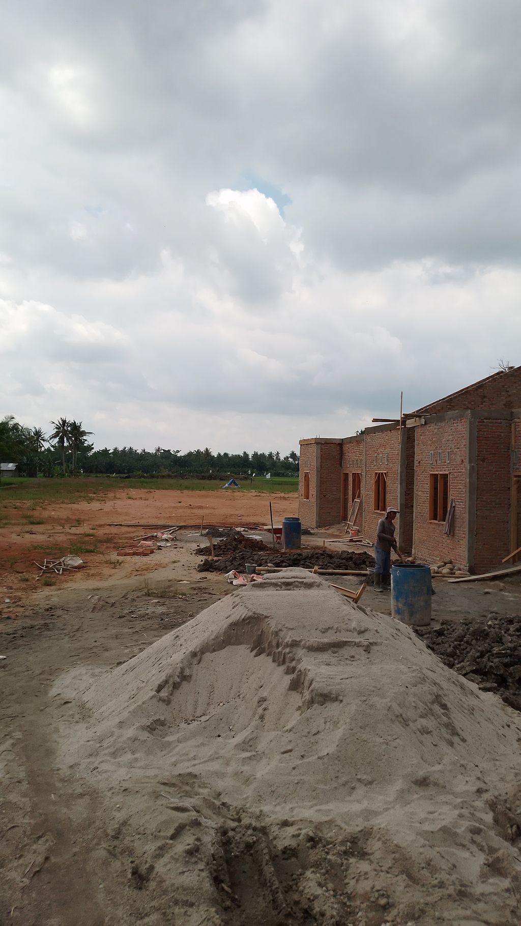 foto posisi tengah perumahan Bumi Rezeki Asri