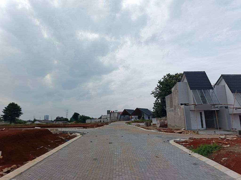 foto posisi tengah perumahan CENDANA RESIDENCE 2