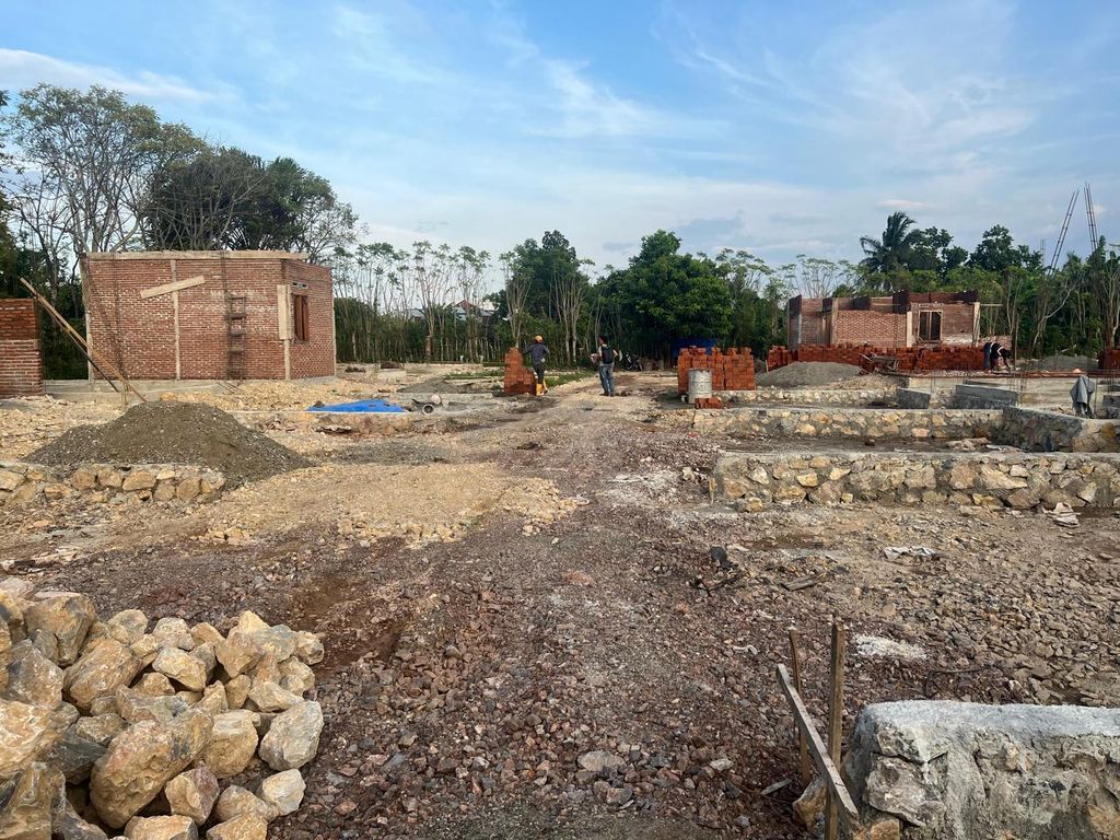 foto posisi tengah perumahan CEMPAKA PUTIH RESIDENCE