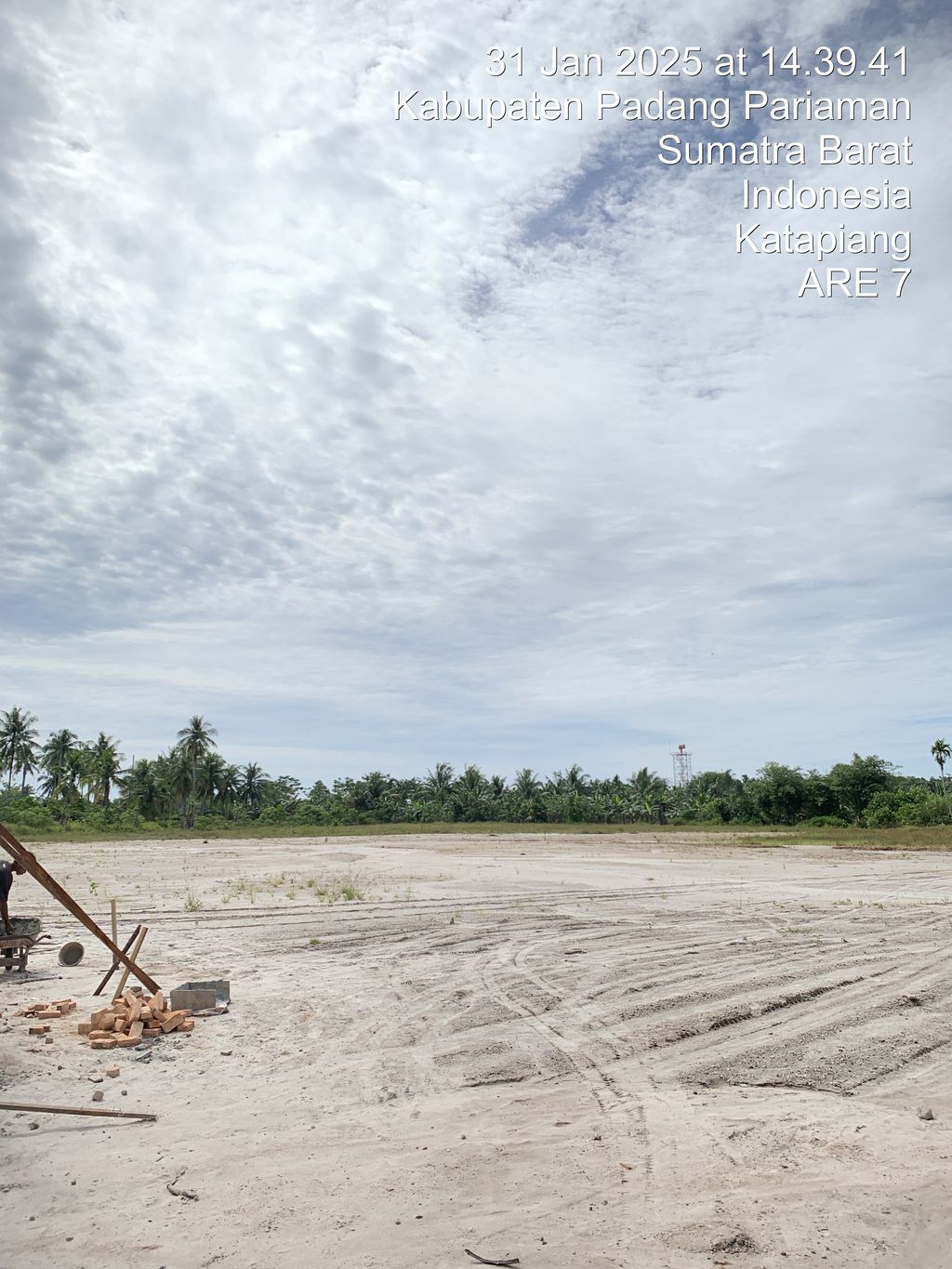 foto posisi tengah perumahan Alana Residence 7