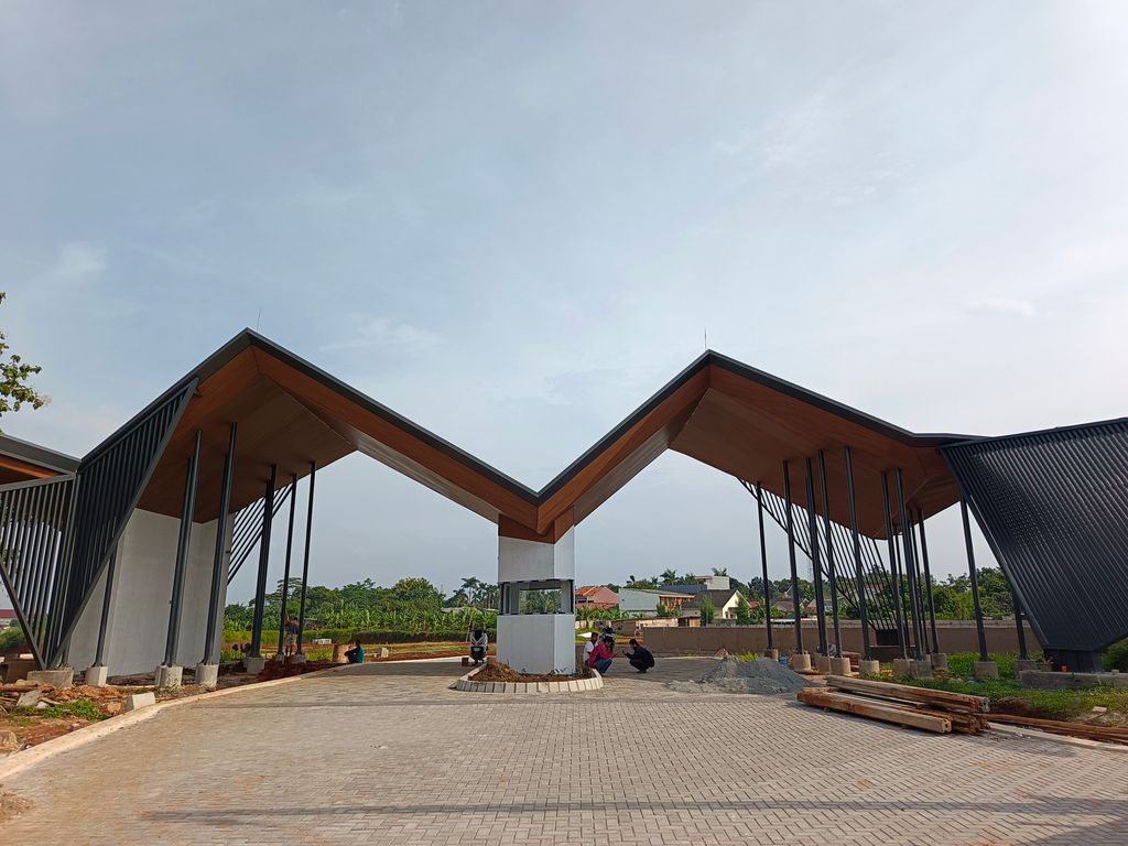 foto gerbang perumahan CENDANA RESIDENCE 2