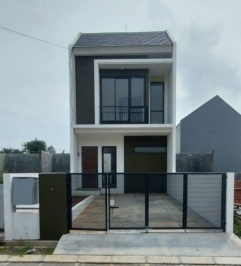 foto contoh rumah perumahan REGENSI MELATI MAS CLUSTER BERYL