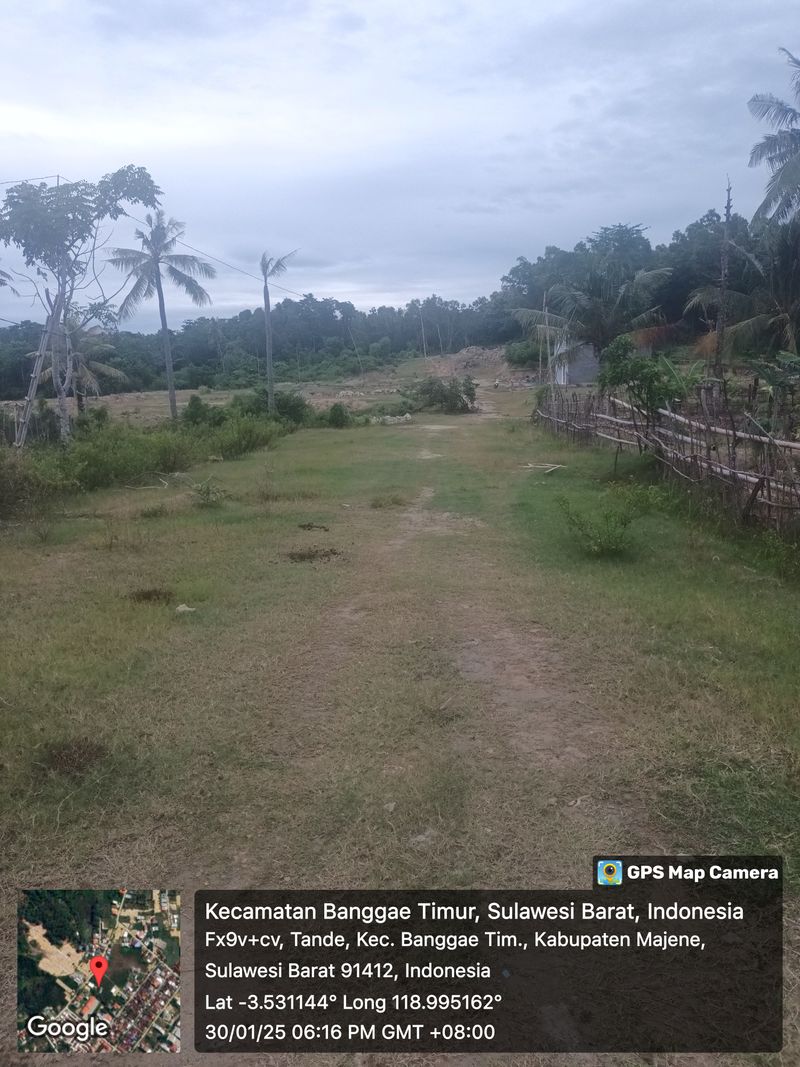 foto gerbang perumahan Mattangnga Land