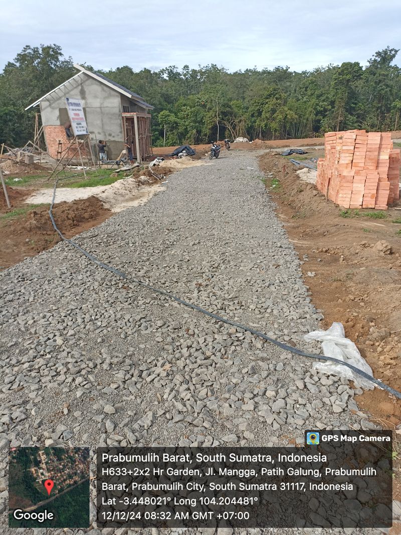 foto posisi tengah perumahan GRAND PRABU RESIDENCE