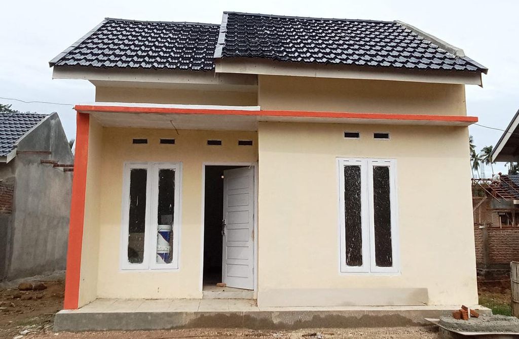 foto tampak rumah tipe Bersubsidi perumahan Paramadina Recidence