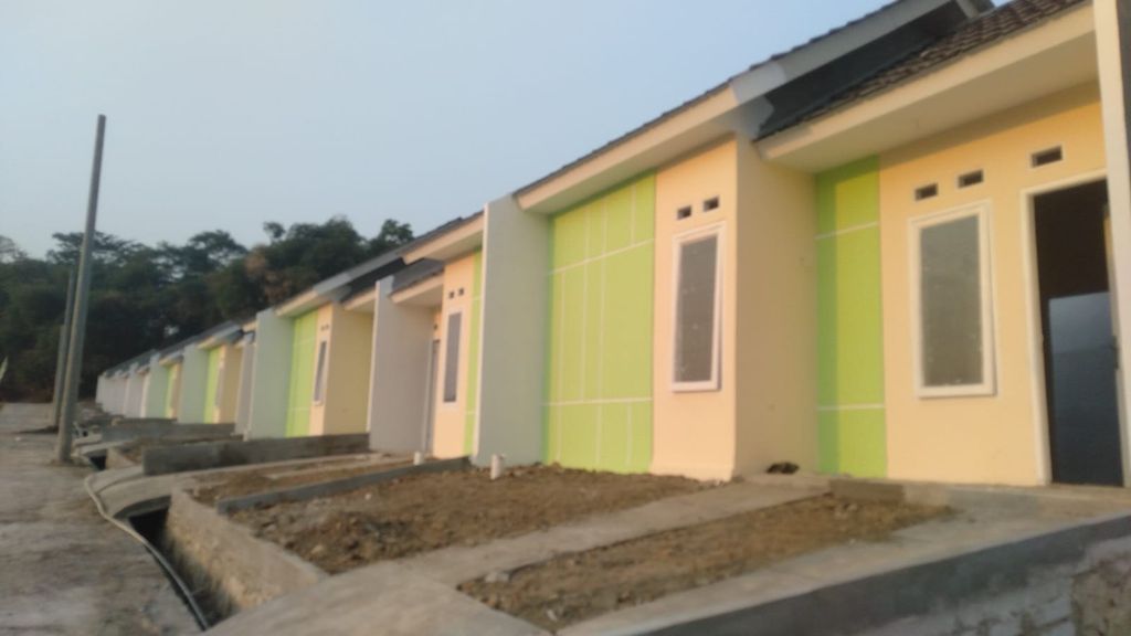 foto tampak rumah tipe New Sub 2025 perumahan Grand Laksana Residence