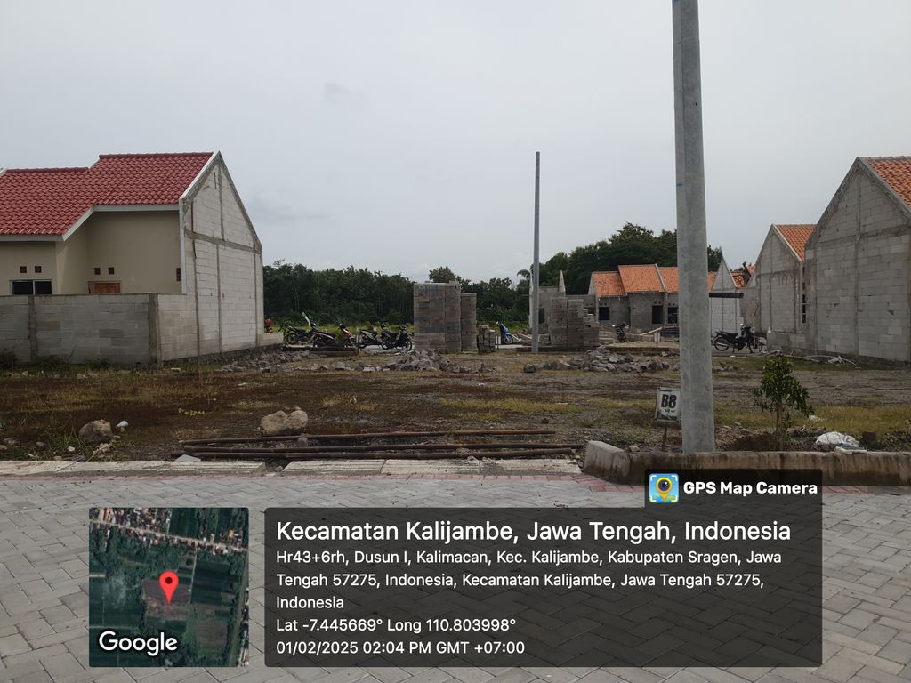 foto posisi tengah perumahan Griya Sakha Kalijambe