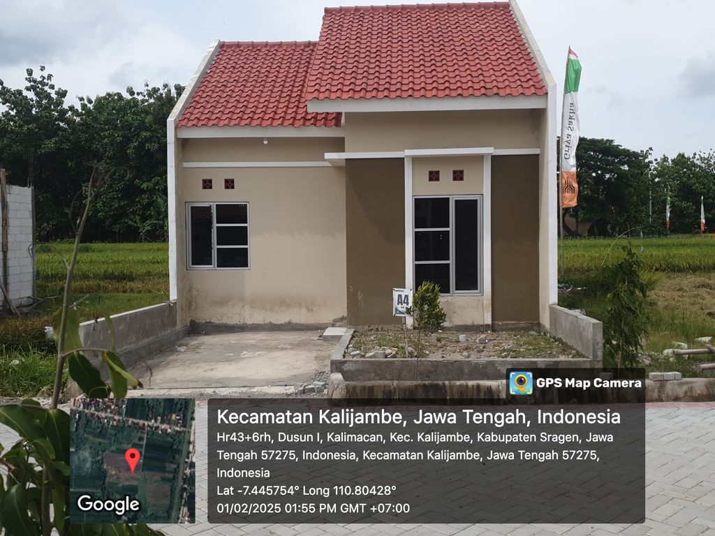 foto contoh rumah perumahan Griya Sakha Kalijambe